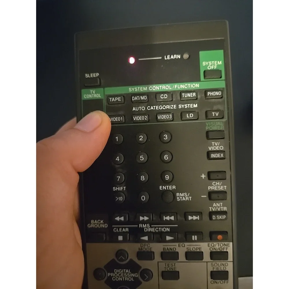 Sony RM-P341 Audio Receiver Remote‎ for STRD1015 STRDE1015G STRGX9